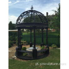 Beautiful Garden Design Gazebo de ferro fundido